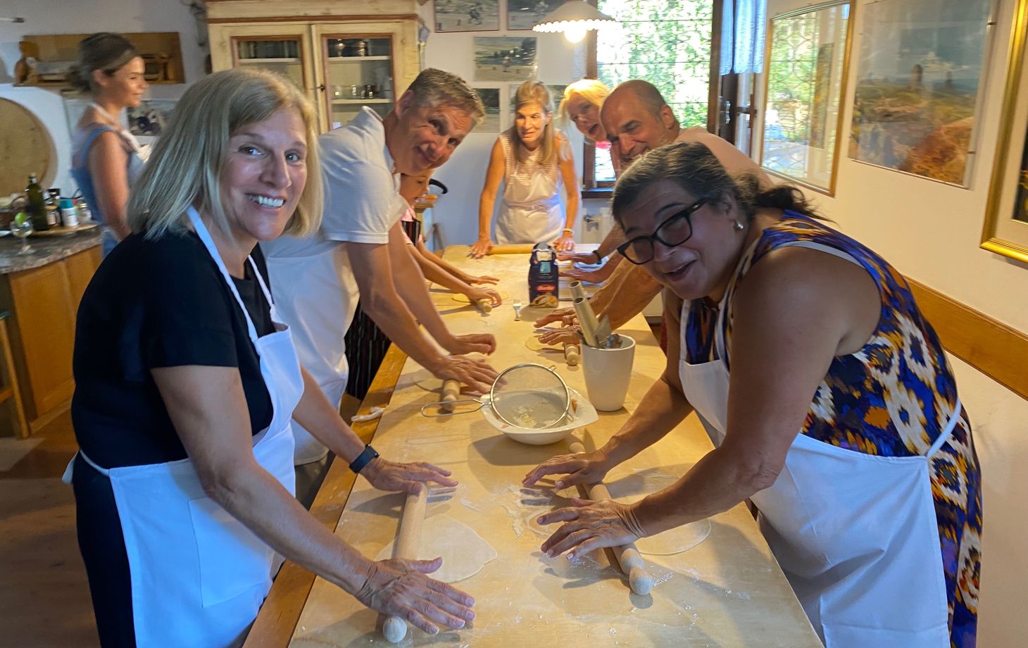 Private Italian Culinary Class in a Tuscan Villa near Cortona