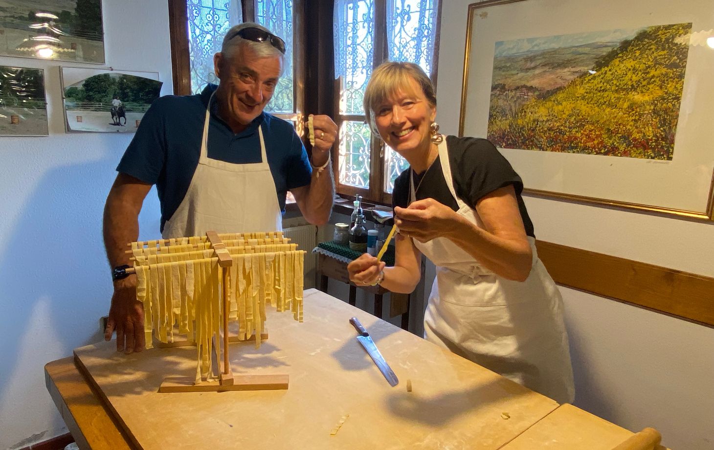 Private Italian Culinary Class in a Tuscan Villa near Cortona