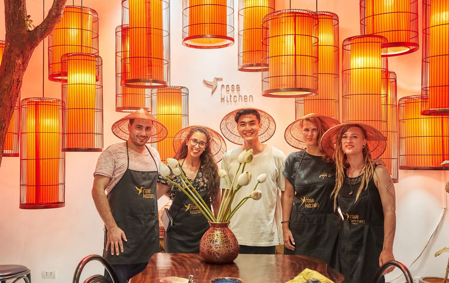Rose Kitchen: Hanoi Market, Cooking & Tales with Free Transfer