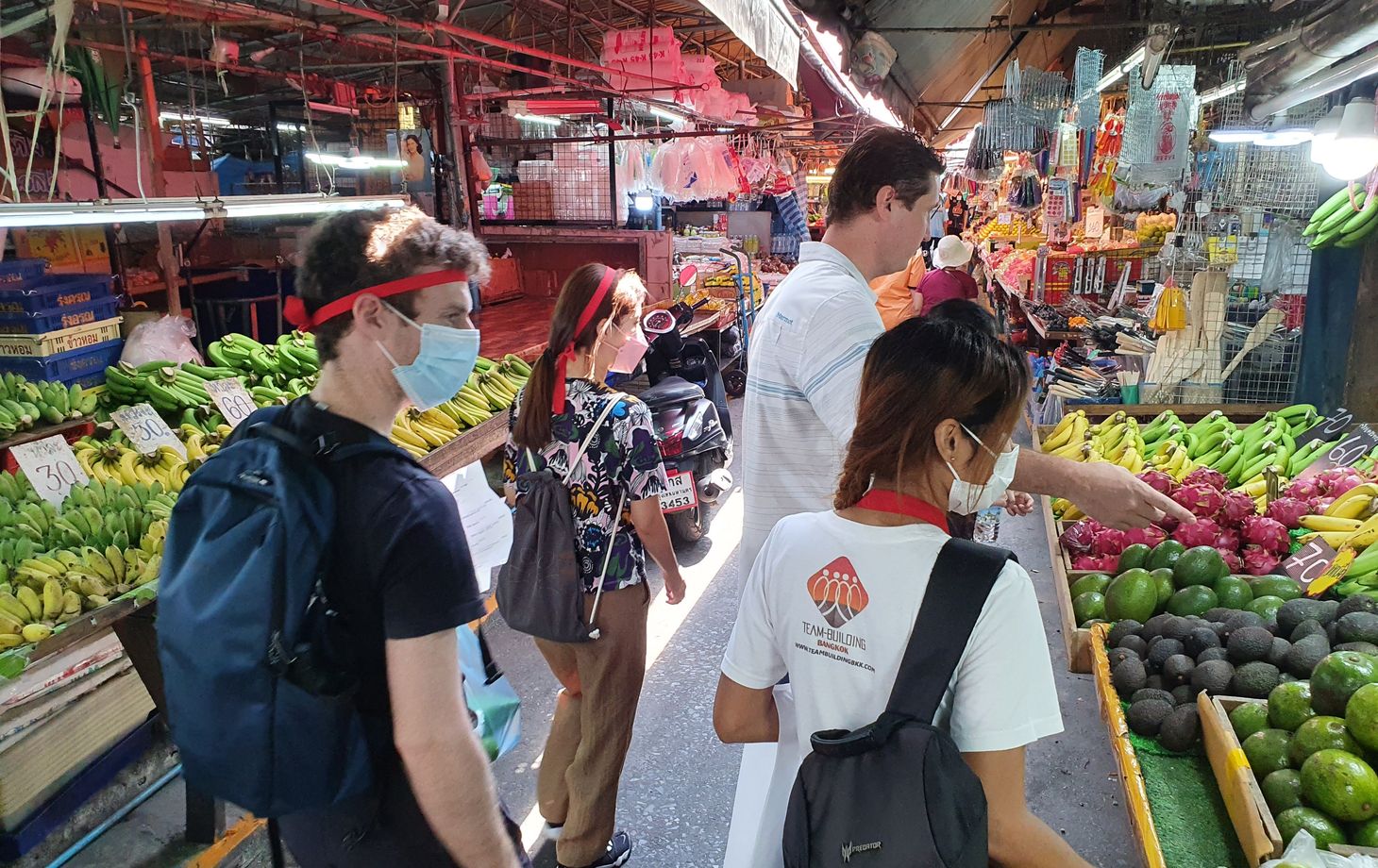 Expérience de cuisine thaïlandaise et de chasse au trésor au marché