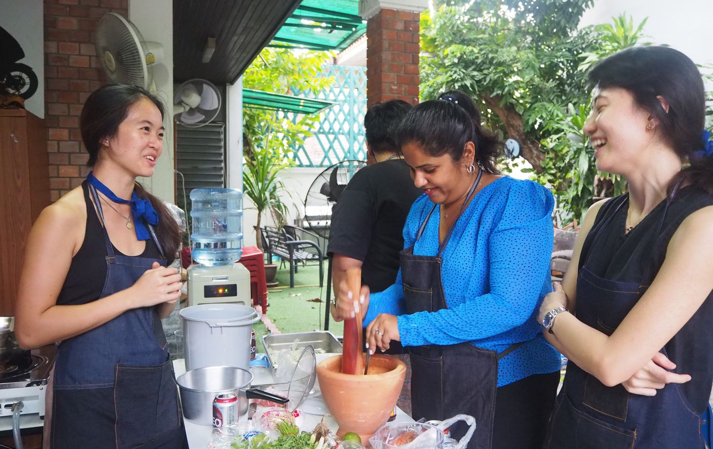 Expérience de cuisine thaïlandaise et de chasse au trésor au marché