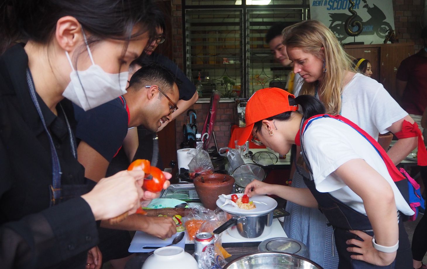 Expérience de cuisine thaïlandaise et de chasse au trésor au marché