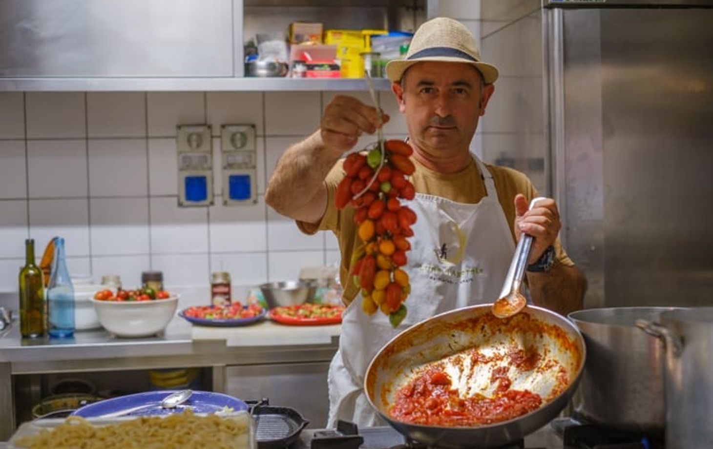 Valentino's Cooking Class on the Farm