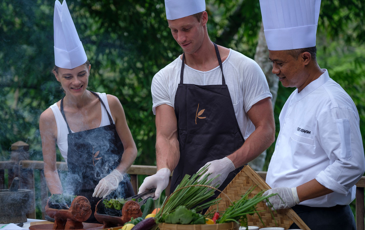 Authentic Balinese Cooking Class and Garden Tour Experience