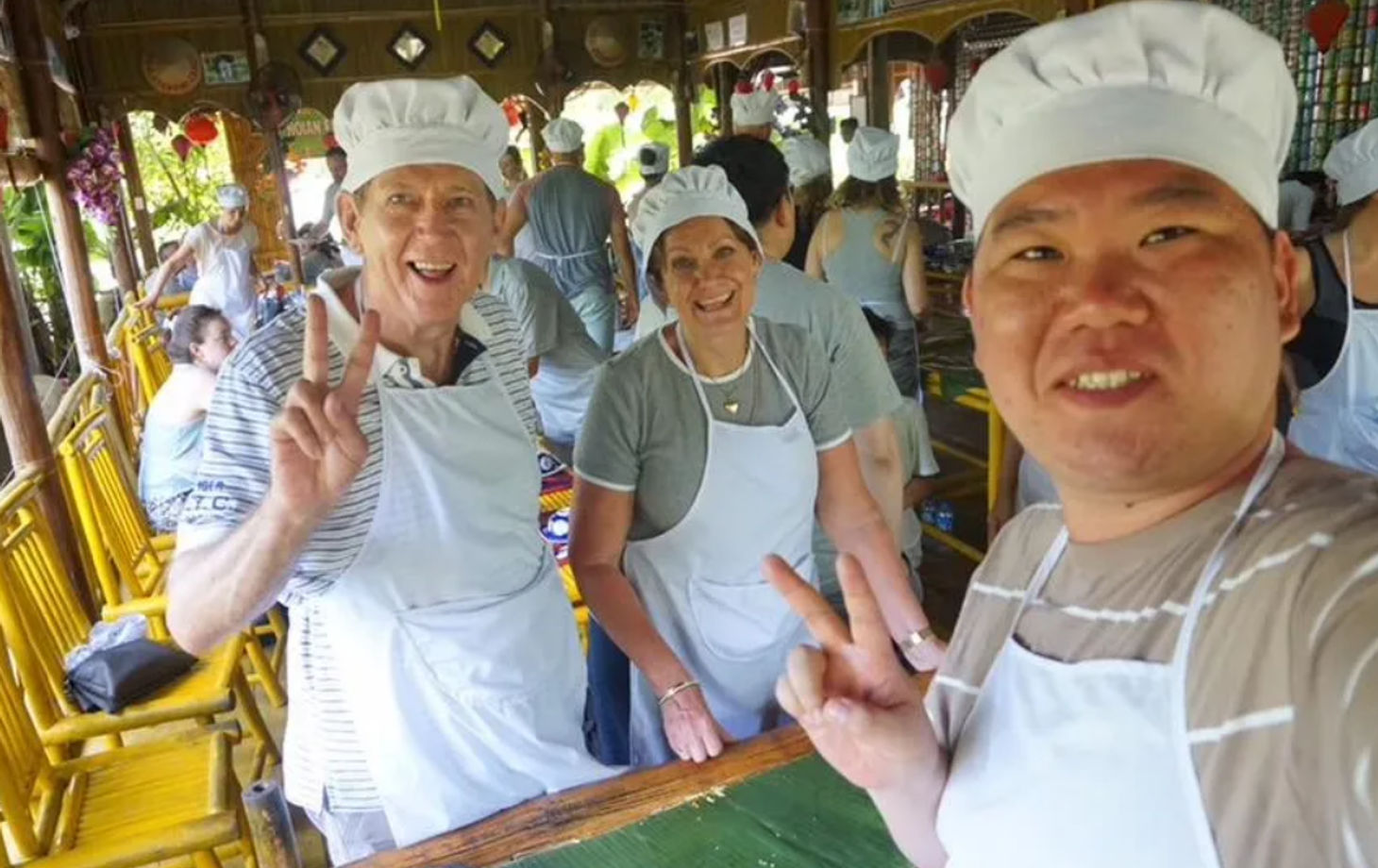 Thu Bon-rivier, mandboottocht en Vietnamese kookervaring