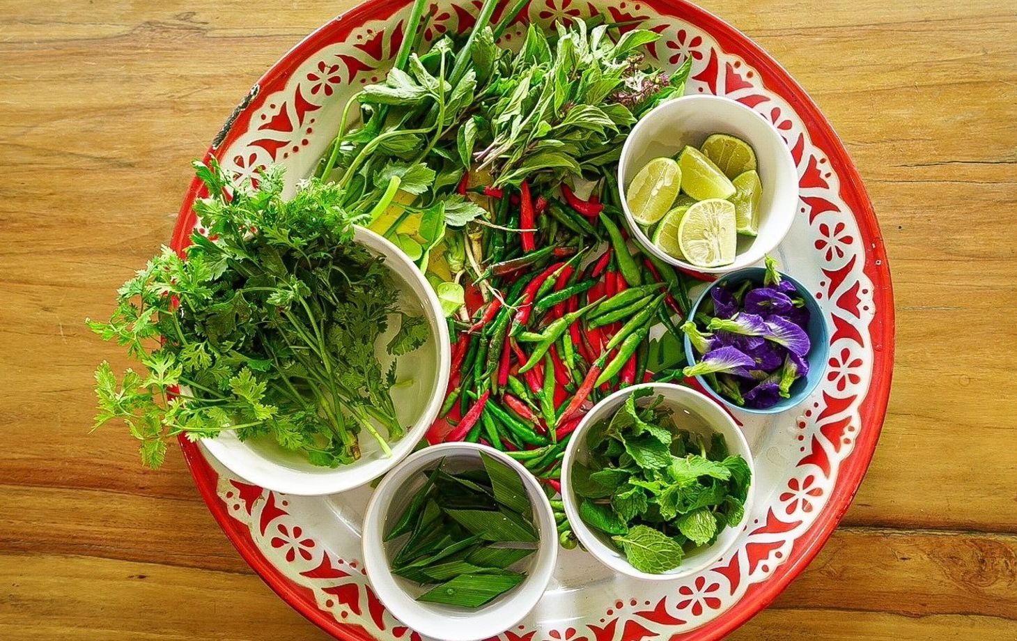 Cooking with Fresh Ingredients at Organic Farm with Local Market Tour
