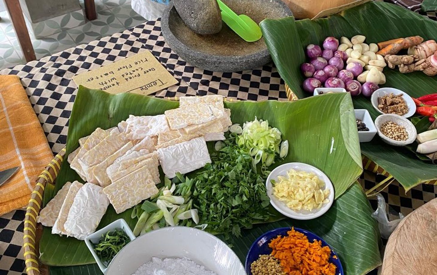 Indonesian Tempeh & Home-Style Cooking Experience