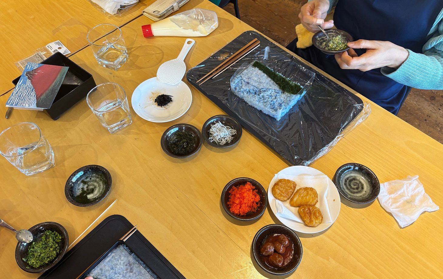 Hokusai Red Fuji–Inspired Character Bento Art Experience