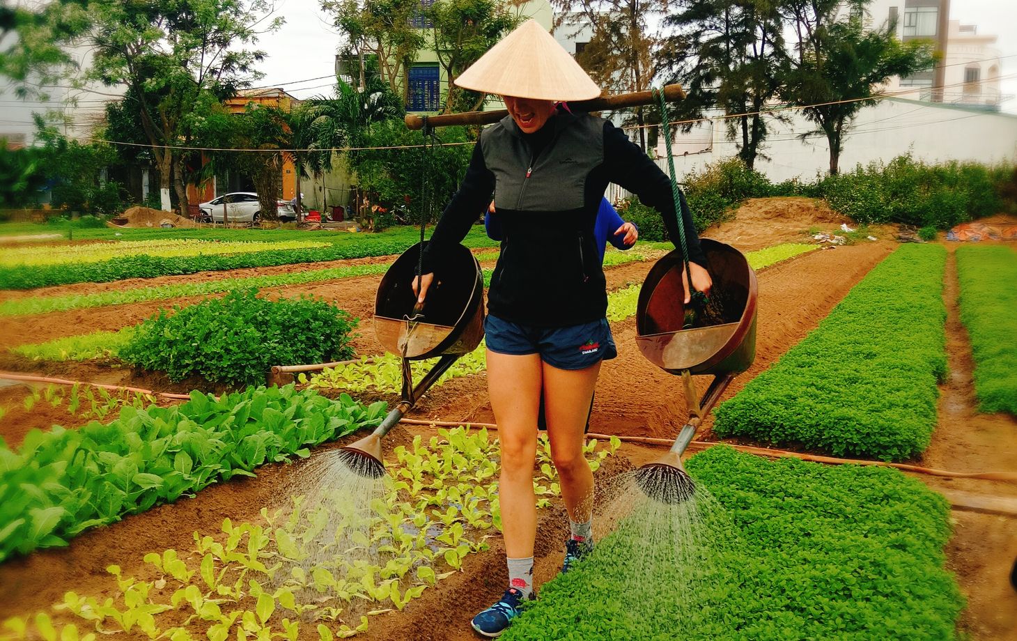 Vietnamese Home Cooking Class with Farming, Market Tour, and Coffee Tasting