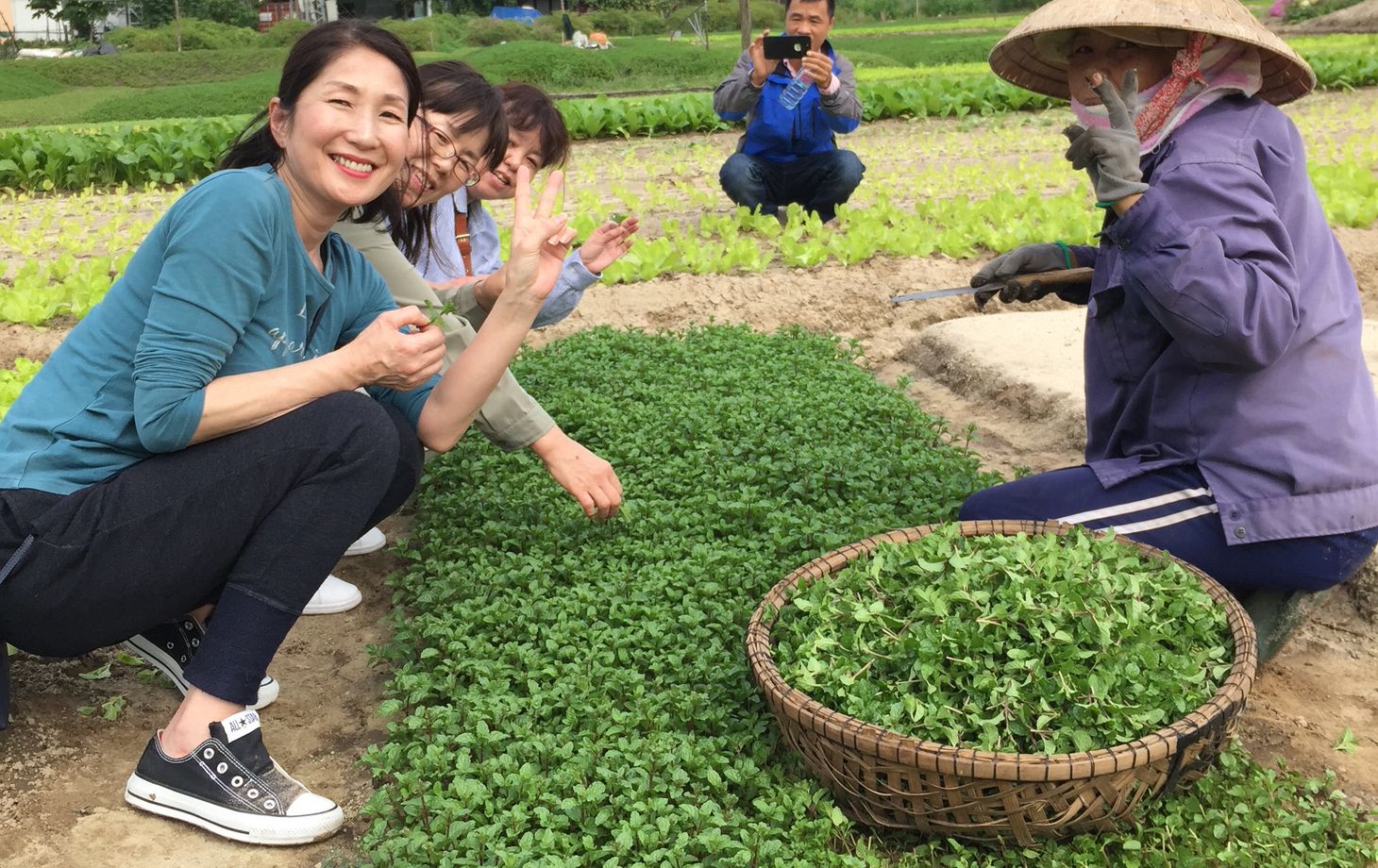 Cooking Class with Farming Experience and Market Tour in Danang