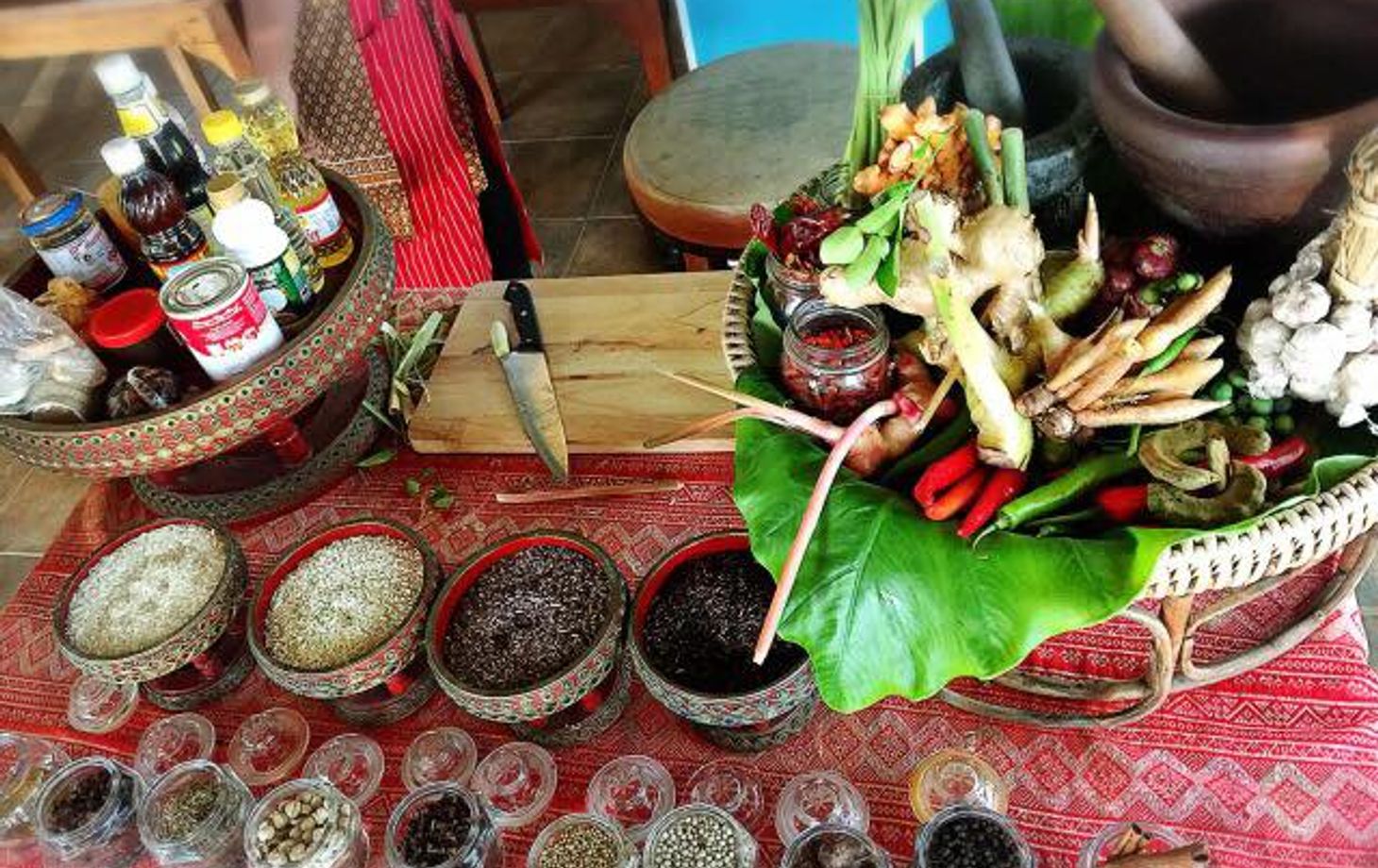 Morning Cooking Program with Market Tour with Thai Master Chef at Sukho Cuisine Koh Lanta