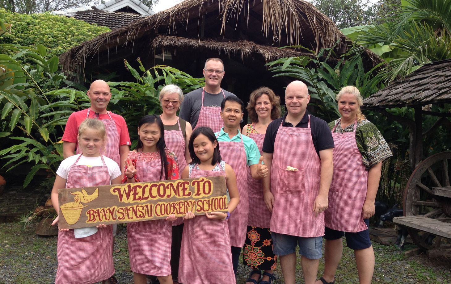 Authentic Thai Cooking in a Garden with Easy and Simple Recipe