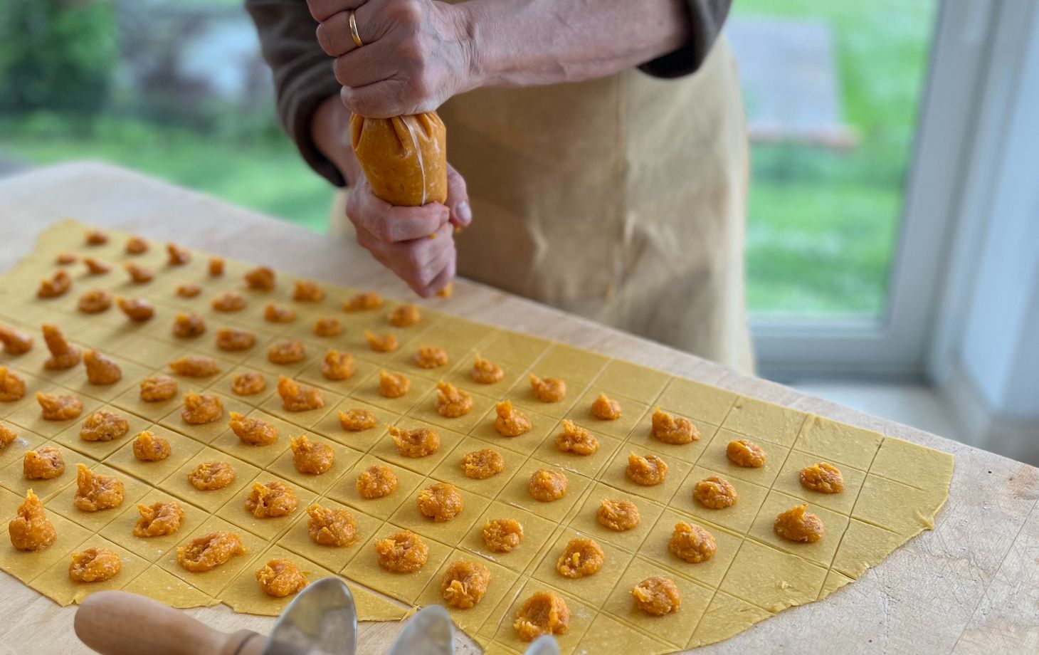 A Culinary Experience Featuring Classic Emilian Pumpkin Tortelloni