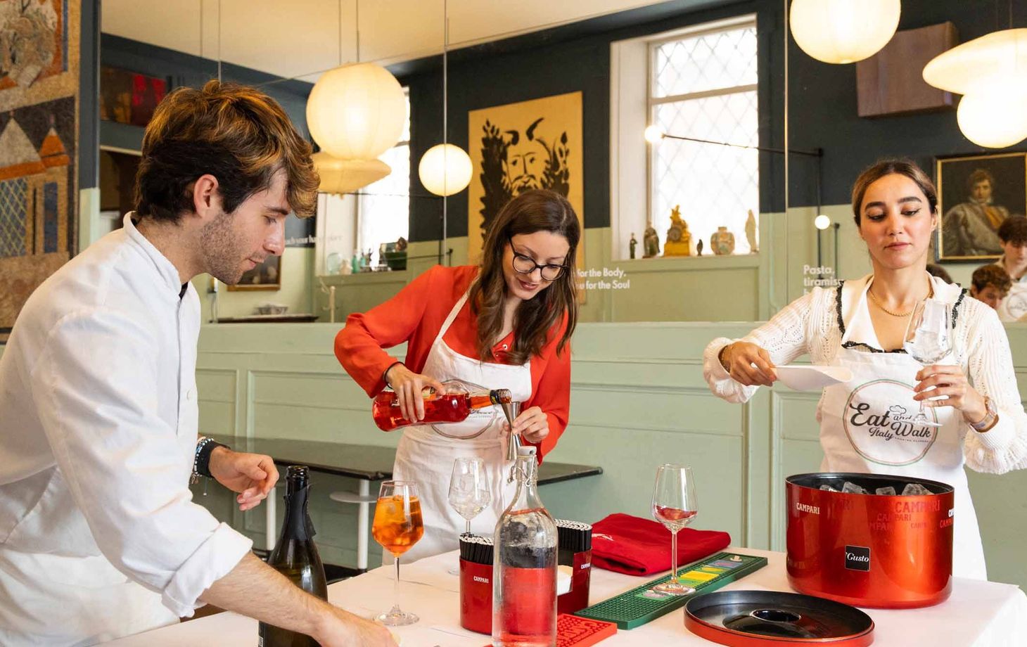 Enjoy Spritz and Pasta Making in Piazza Navona – Workshop of Spritz and Pasta