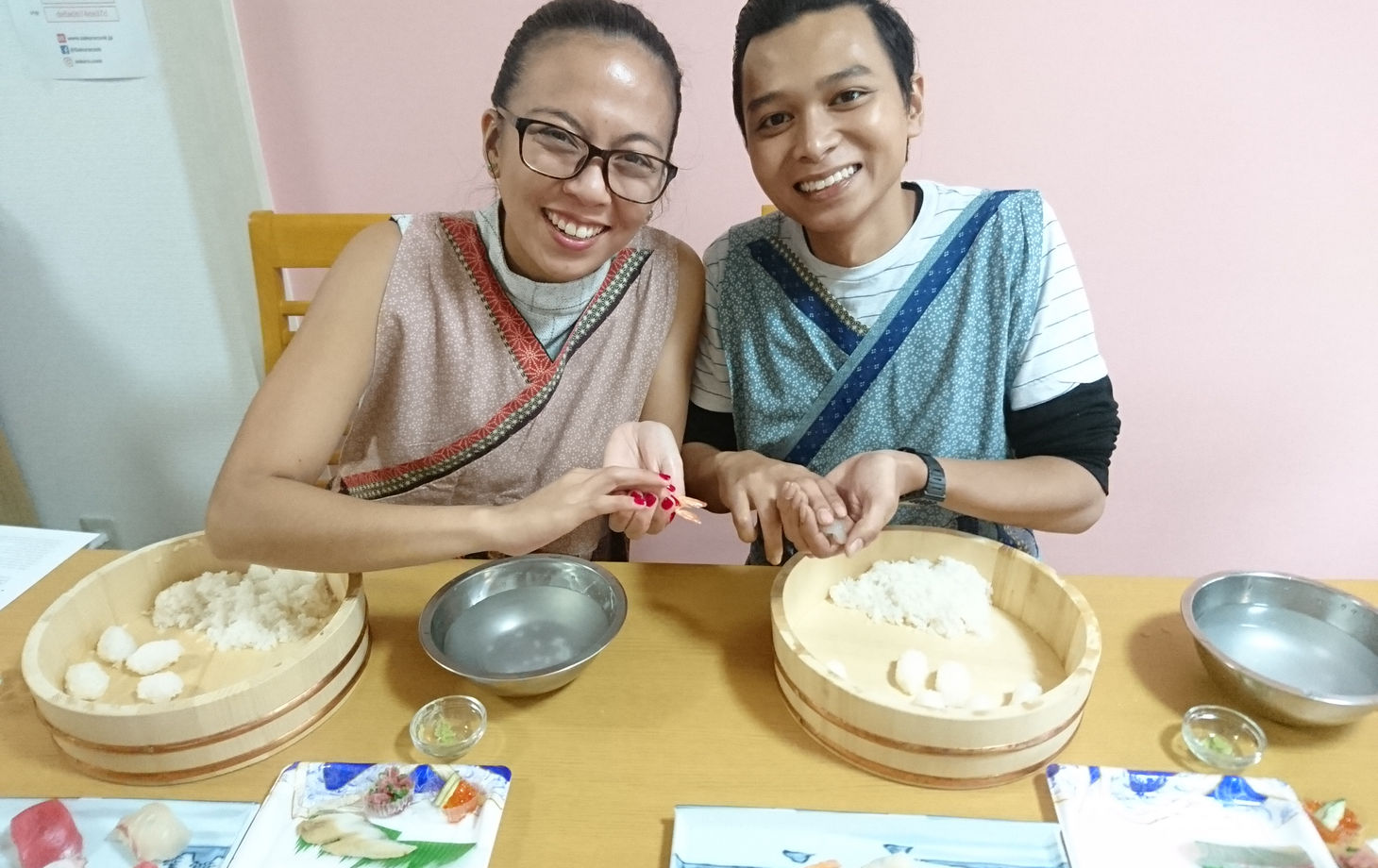 Enjoy Basic Sushi Cooking Class