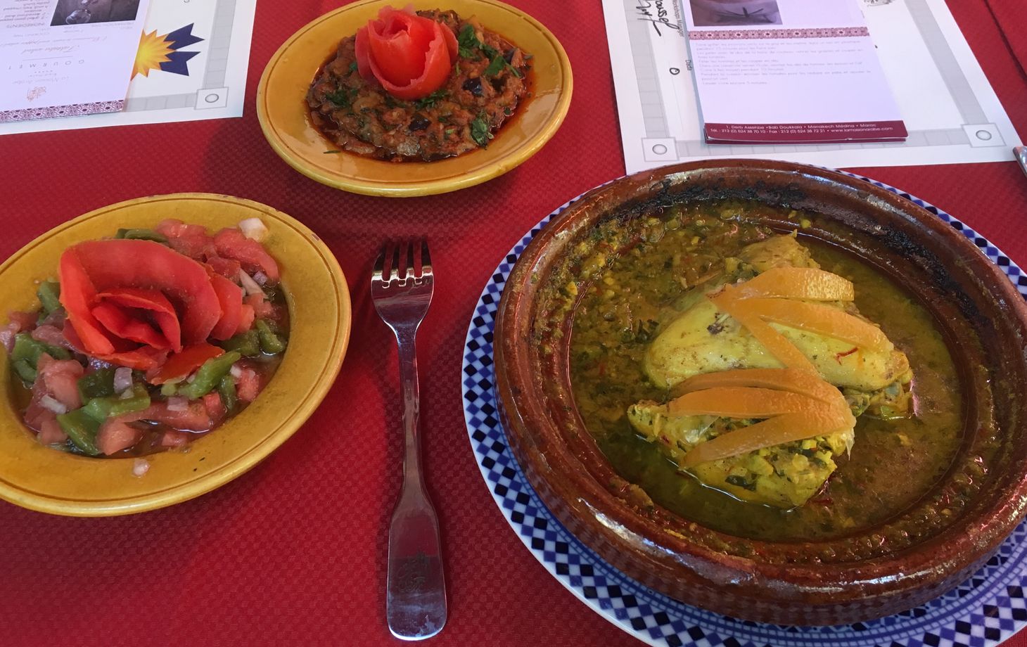 Atelier de cuisine express à La Maison Arabe