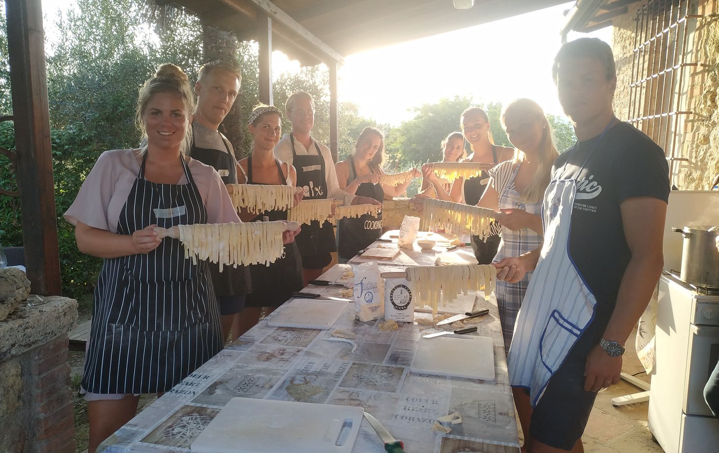 3-Course Cooking Class in Beautiful Tuscan Countryside by Chef and Sommelier
