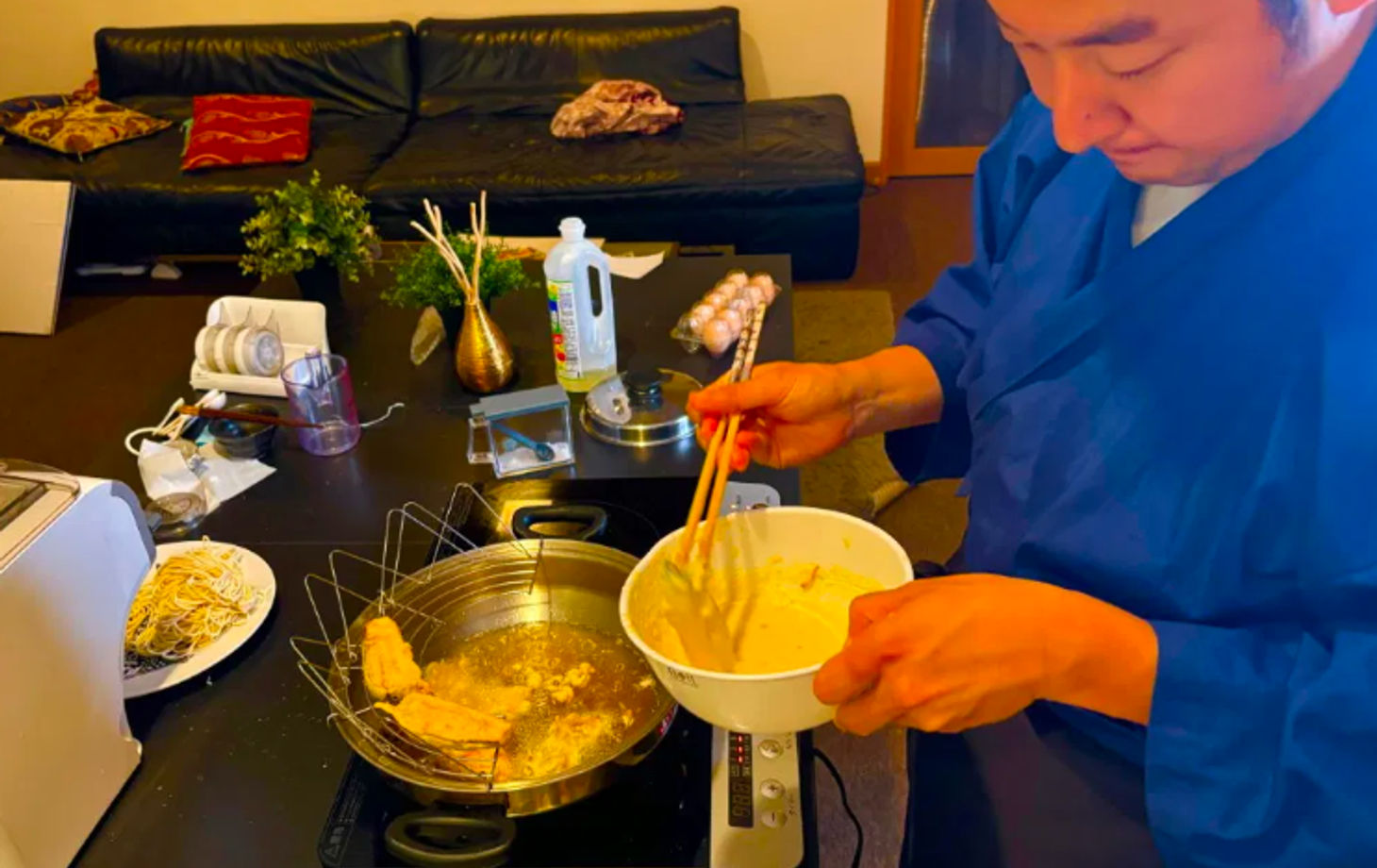 Cours de cuisine tempura pour toute la famille à Osaka