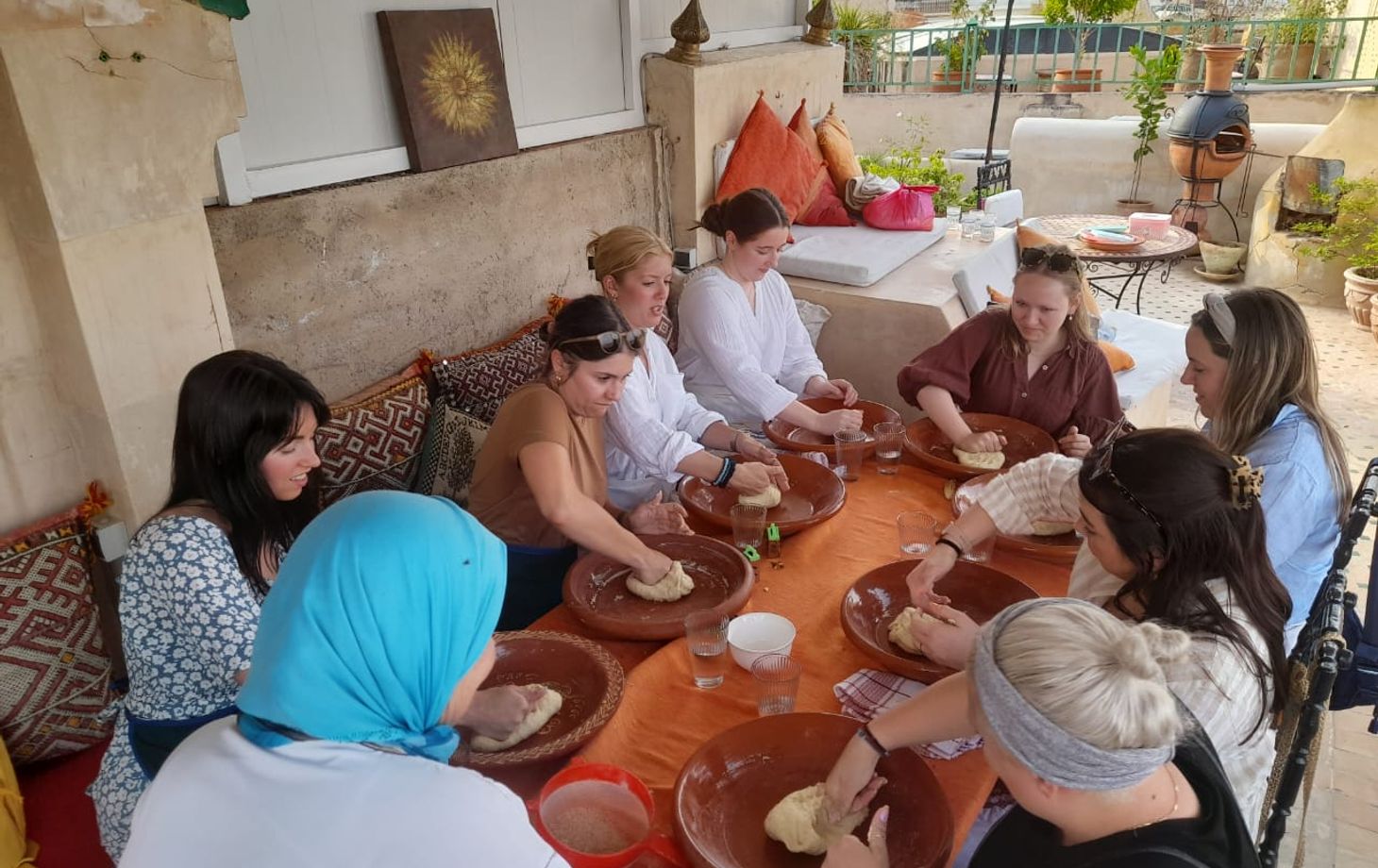 Rooftop Cooking Class in Medina with Grandmother Fatima