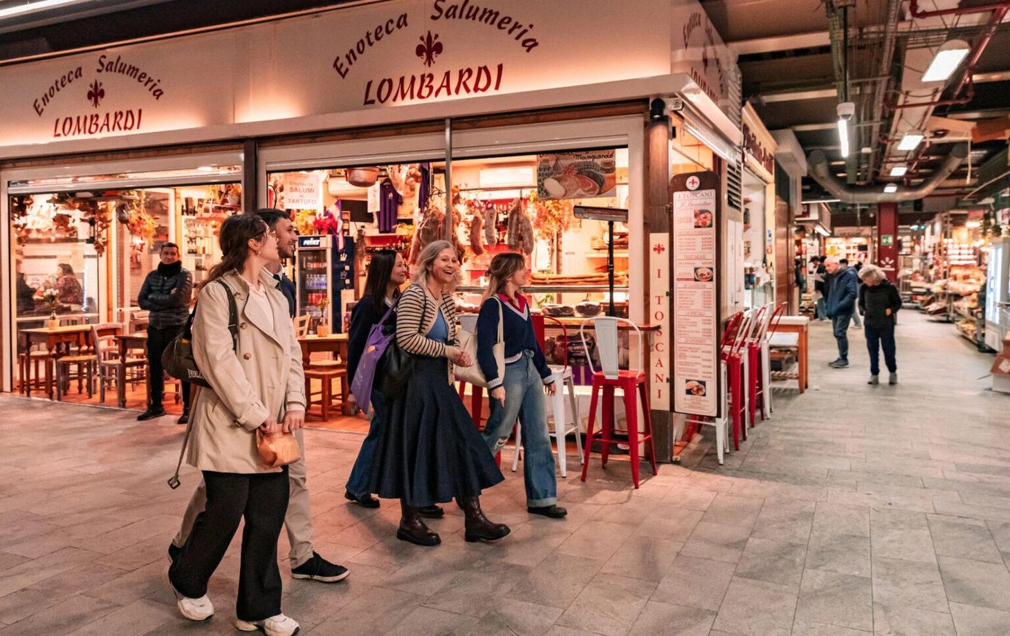 Florence Central Market Food Tour Experience