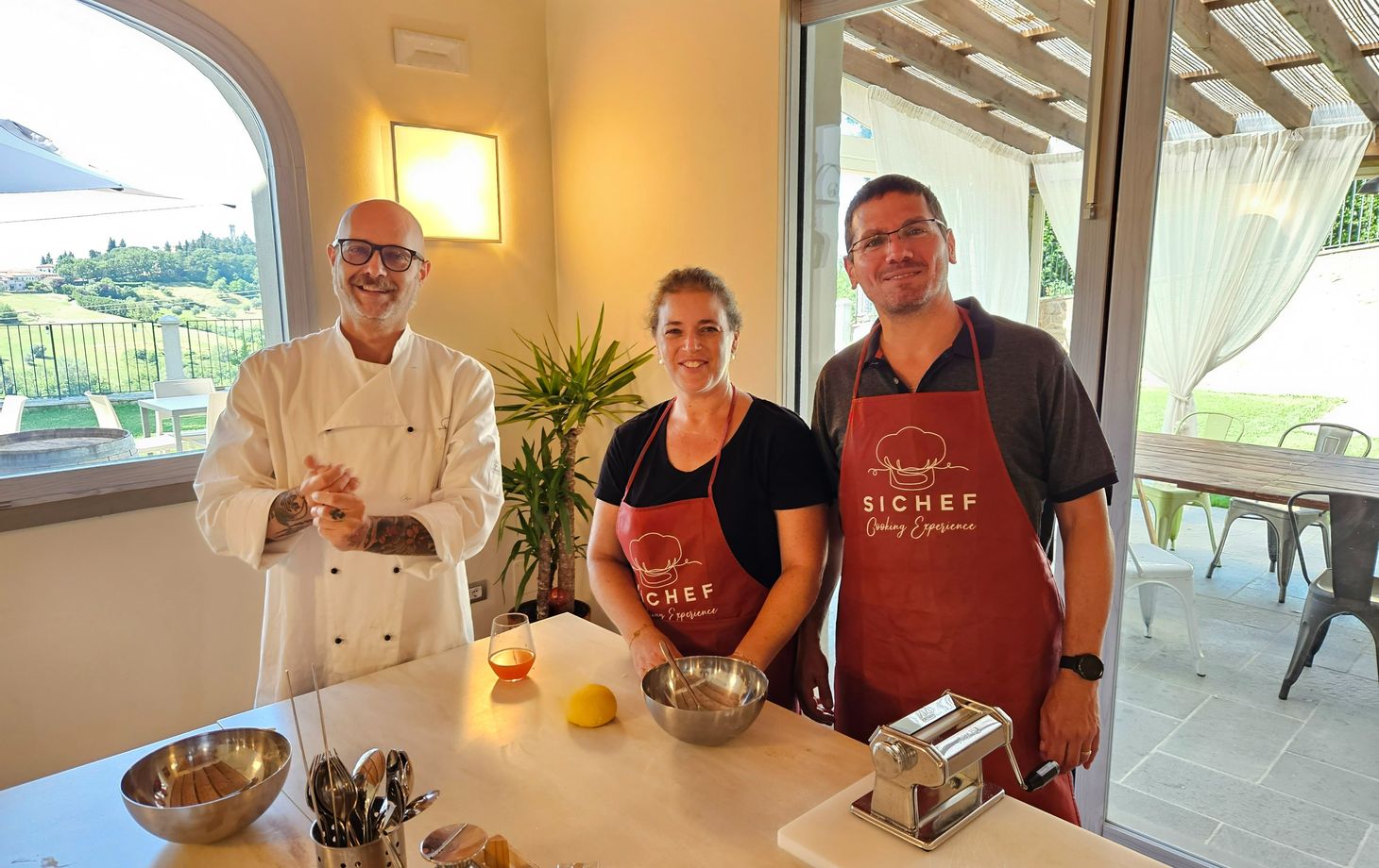 Chianti Hills Escape: Immersive Hands-On Fresh Pasta Making Class + Recipes & Wine