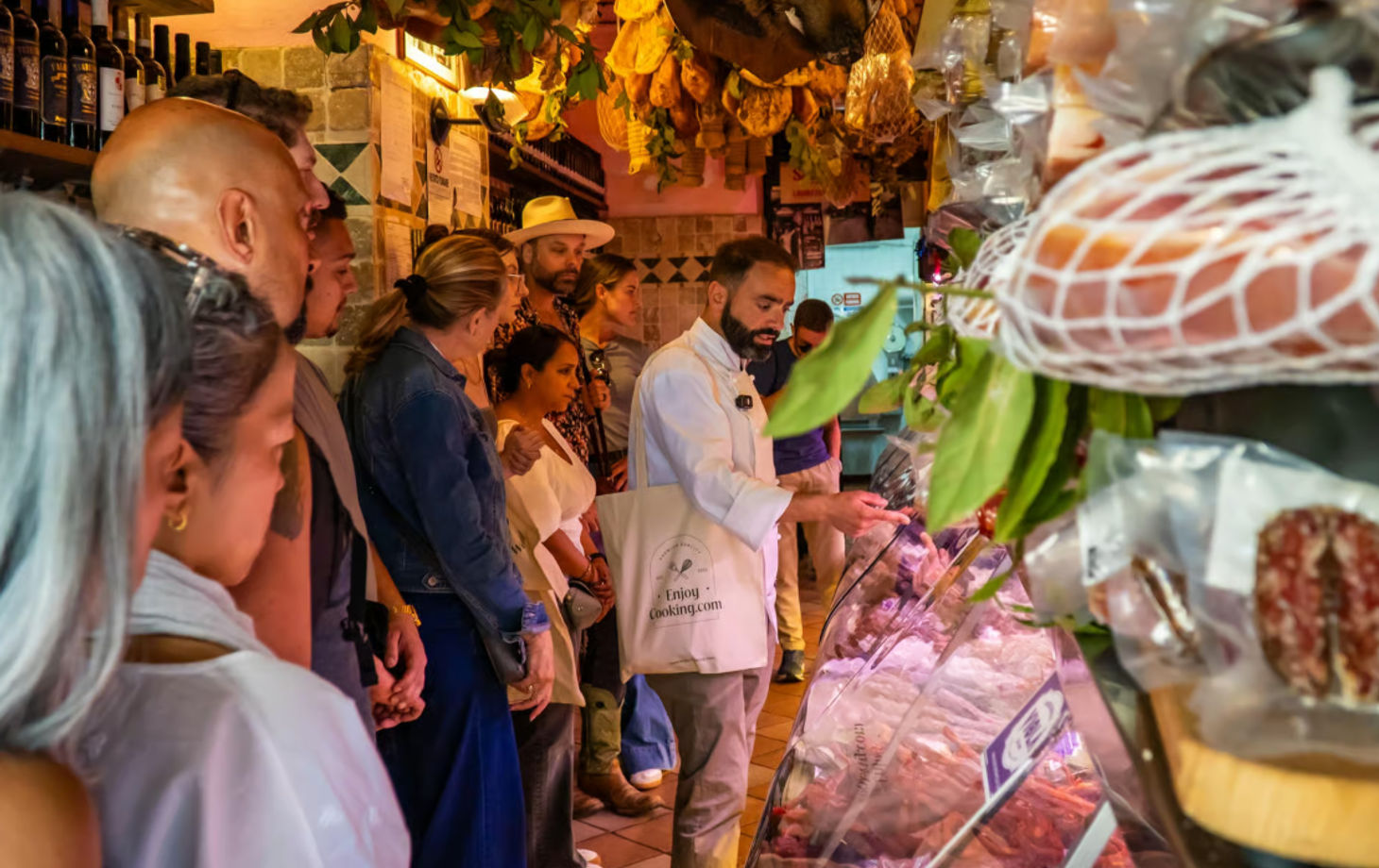From Market to Table: Private Farmer’s Market Tour & Fresh Pasta Making Experience in Piazza Mattei  (Up to 12 Guests)