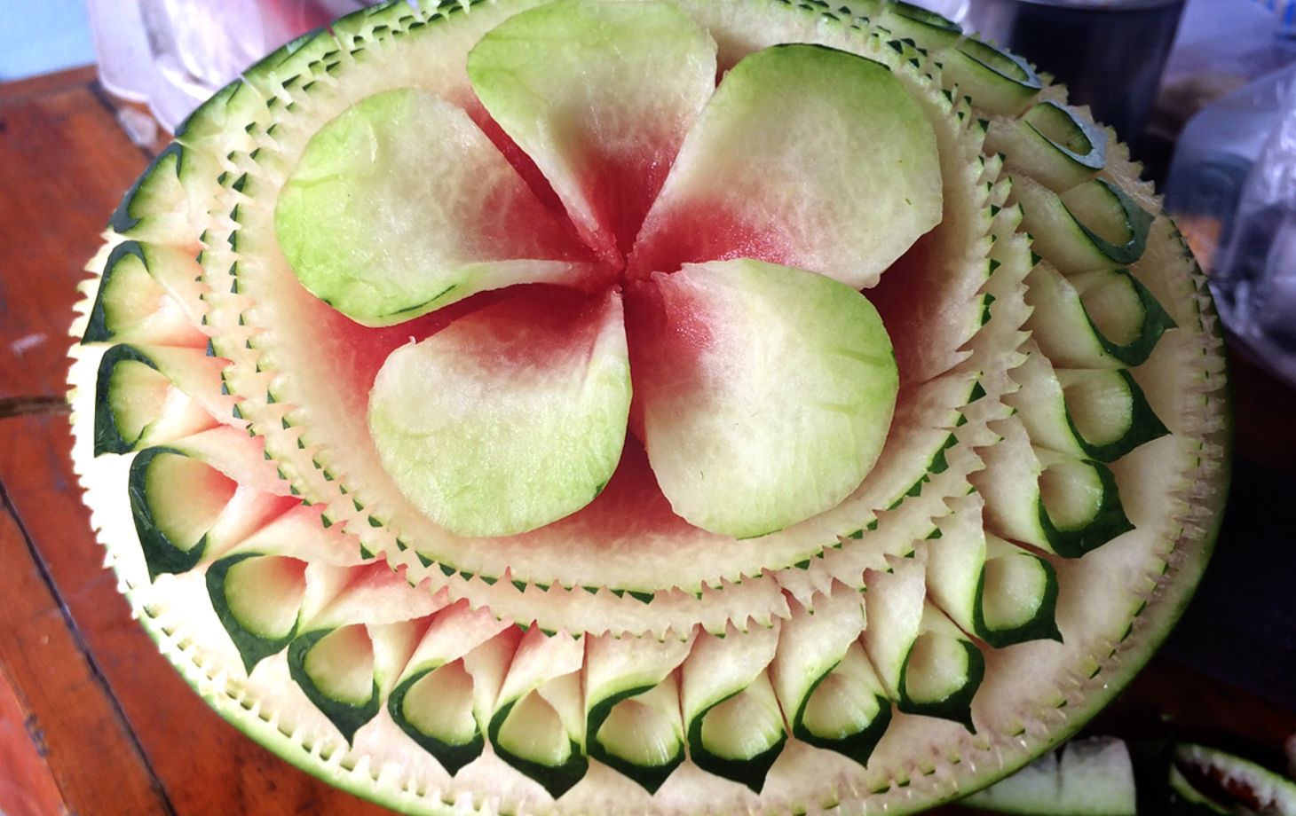 Fruit And Vegetable Carving program with Thai Master Chef at Sukho Cuisine Koh Lanta