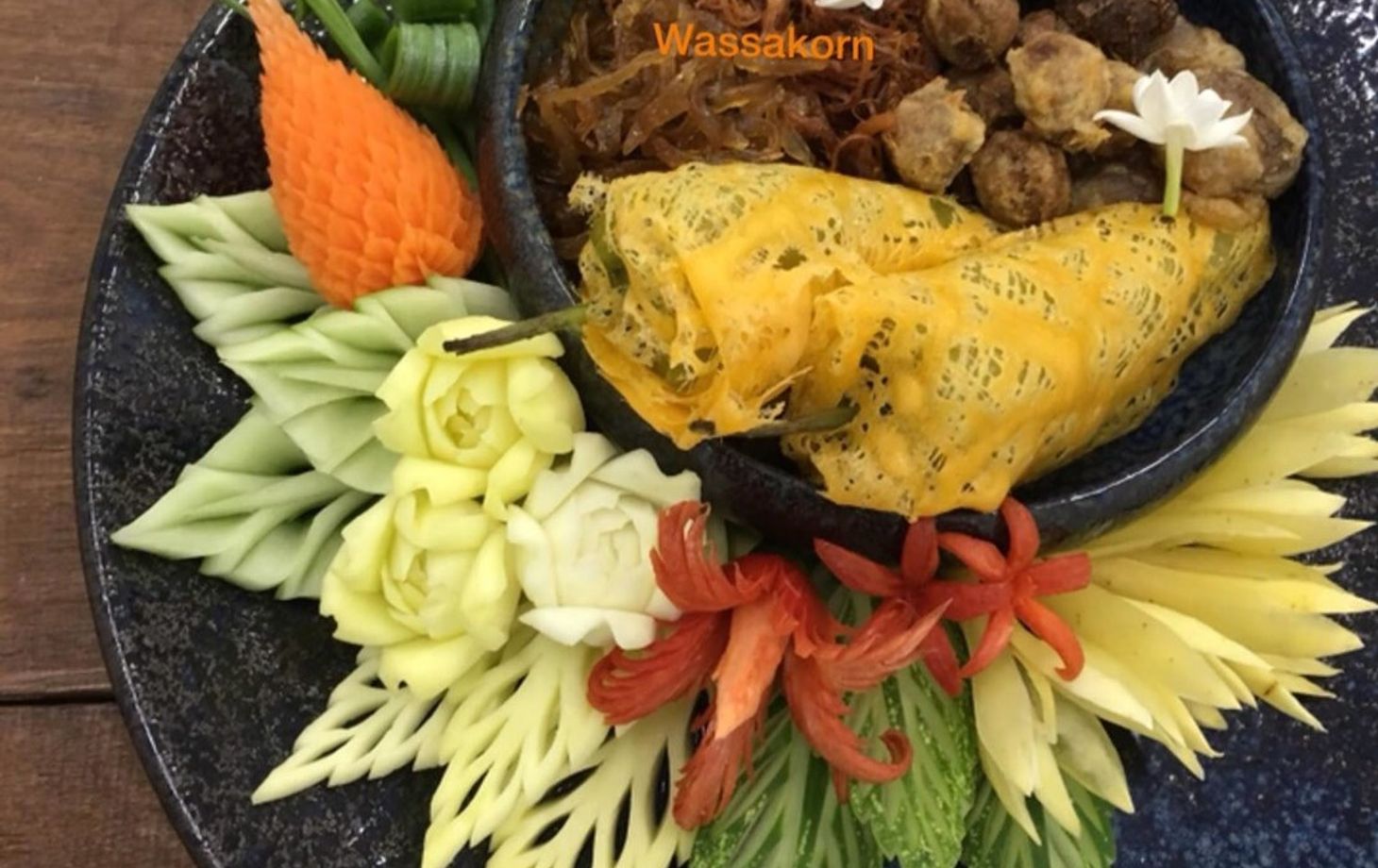 Fruit And Vegetable Carving program with Thai Master Chef at Sukho Cuisine Koh Lanta