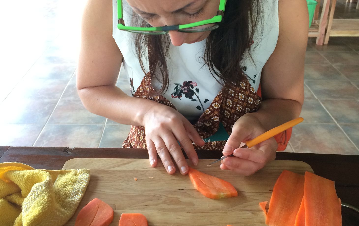 Fruit And Vegetable Carving program with Thai Master Chef at Sukho Cuisine Koh Lanta