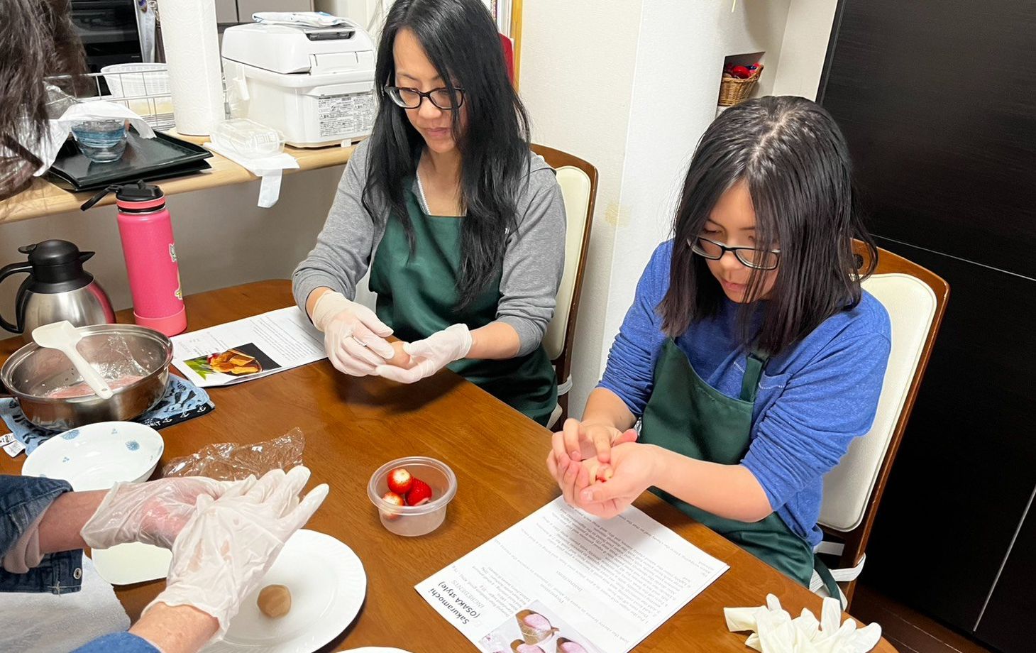 Spring Delights: Fruit Daifuku, Warabimochi & Sakura Mochi Class