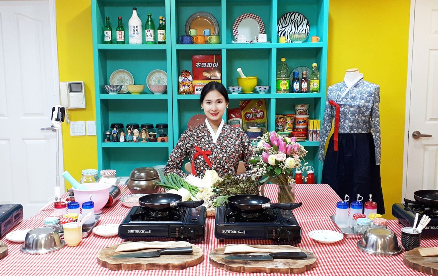 Full-Course Meal Korean Cooking Class with Local Market Tour and Culture Experience