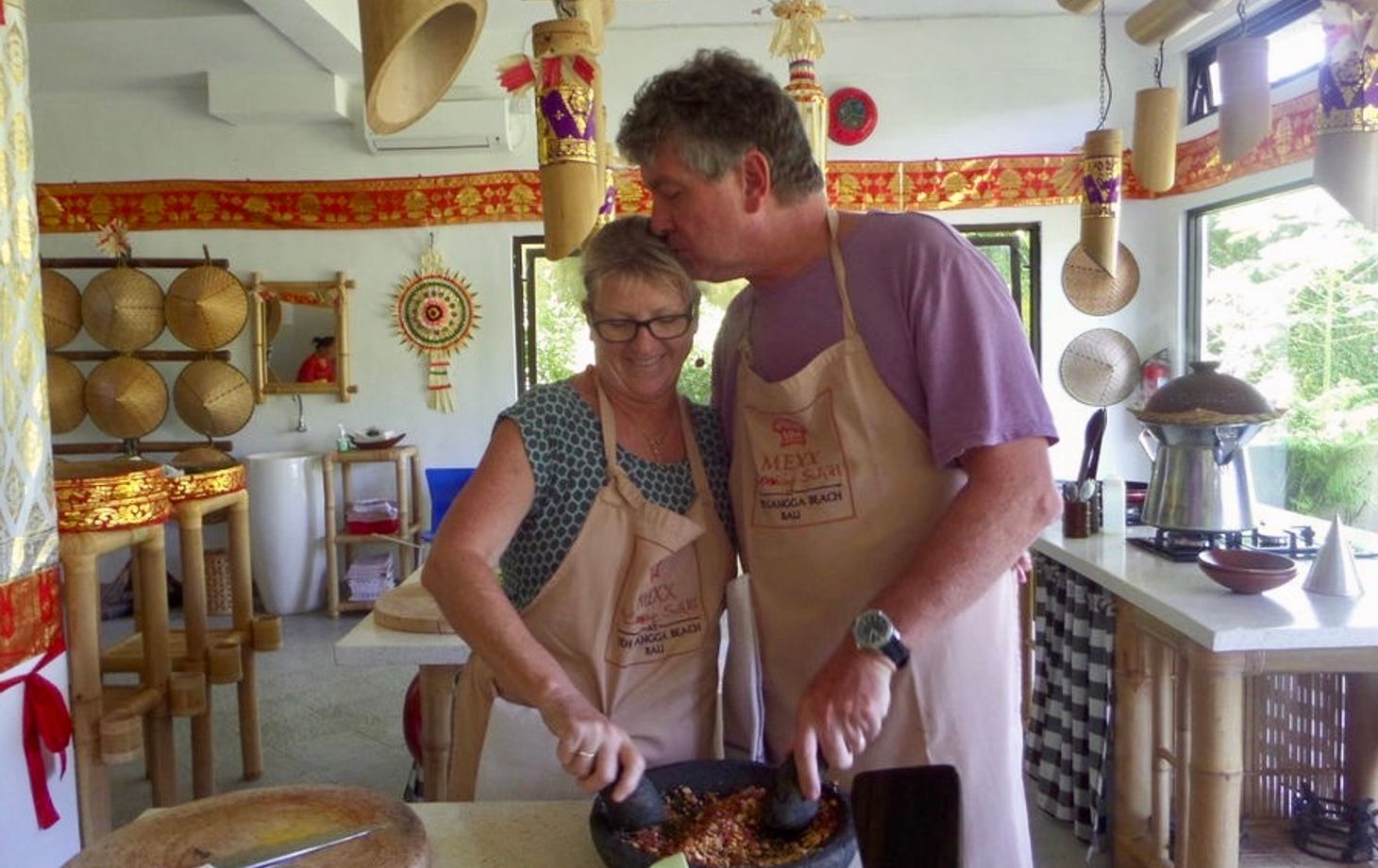 Full-Day Balinese & Indonesian Cooking Class with Market & Garden Tour