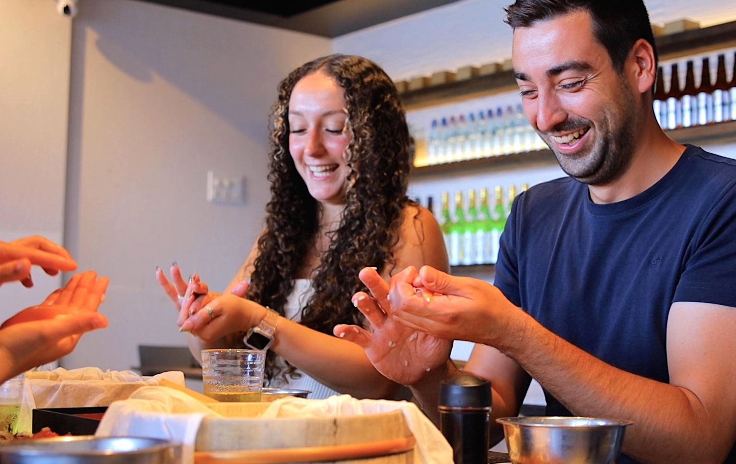 Fun Maki & Nigiri Sushi Making Class Experience in Asakusa Tokyo