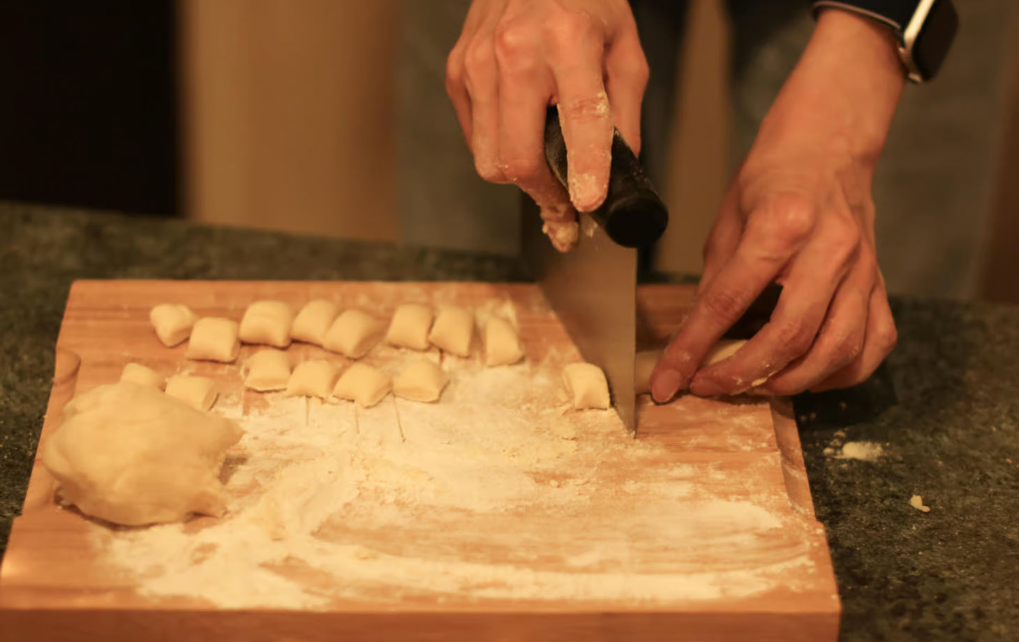 Gnocchi & Tiramisu Cooking Experience with Unlimited Wine in Rome
