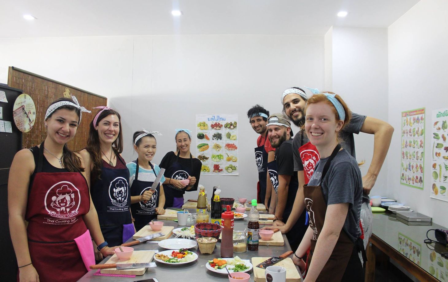 Half day cooking class with Yummy Tasty Thai Cooking School