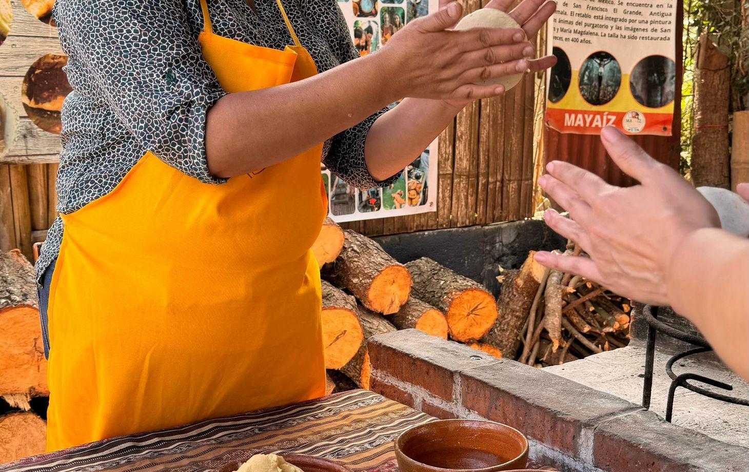 Authentic Mayan Tortilla & Sauce Cooking Experience