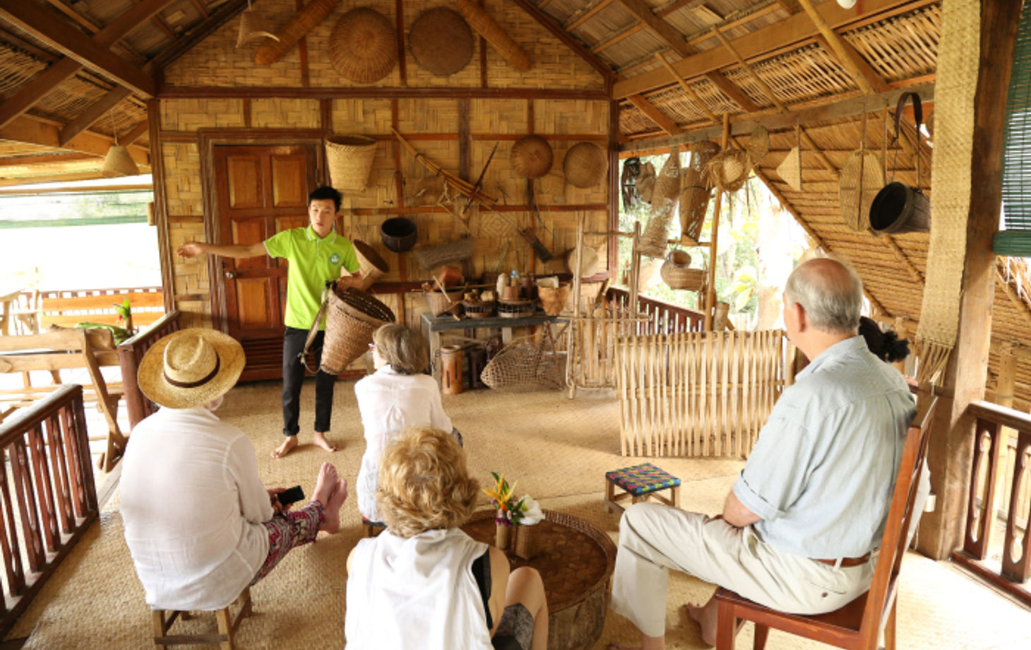 Morning Bamboo Weaving & Cooking class