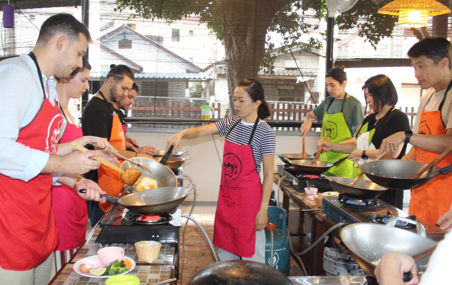 Half day cooking class with Yummy Tasty Thai Cooking School