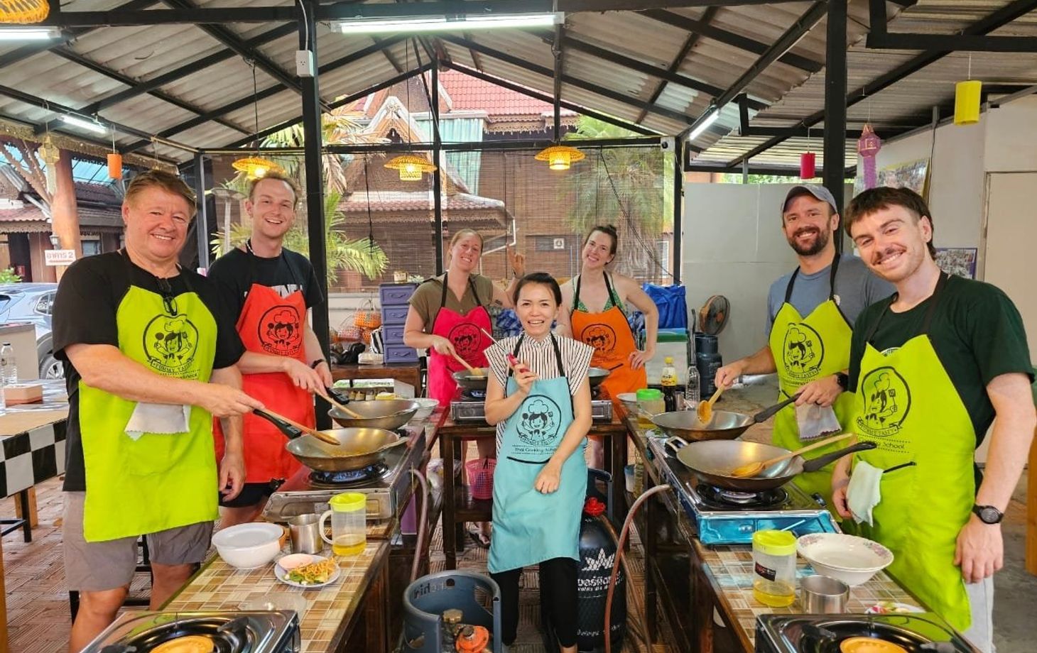 Half day cooking class with Yummy Tasty Thai Cooking School