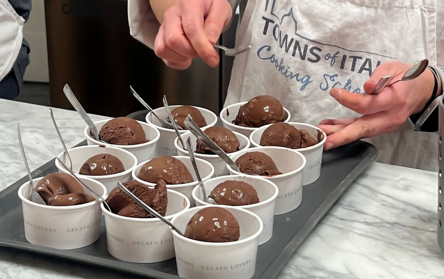 Handmade Pasta & Gelato Making with Tuscan Wine Experience in Florence