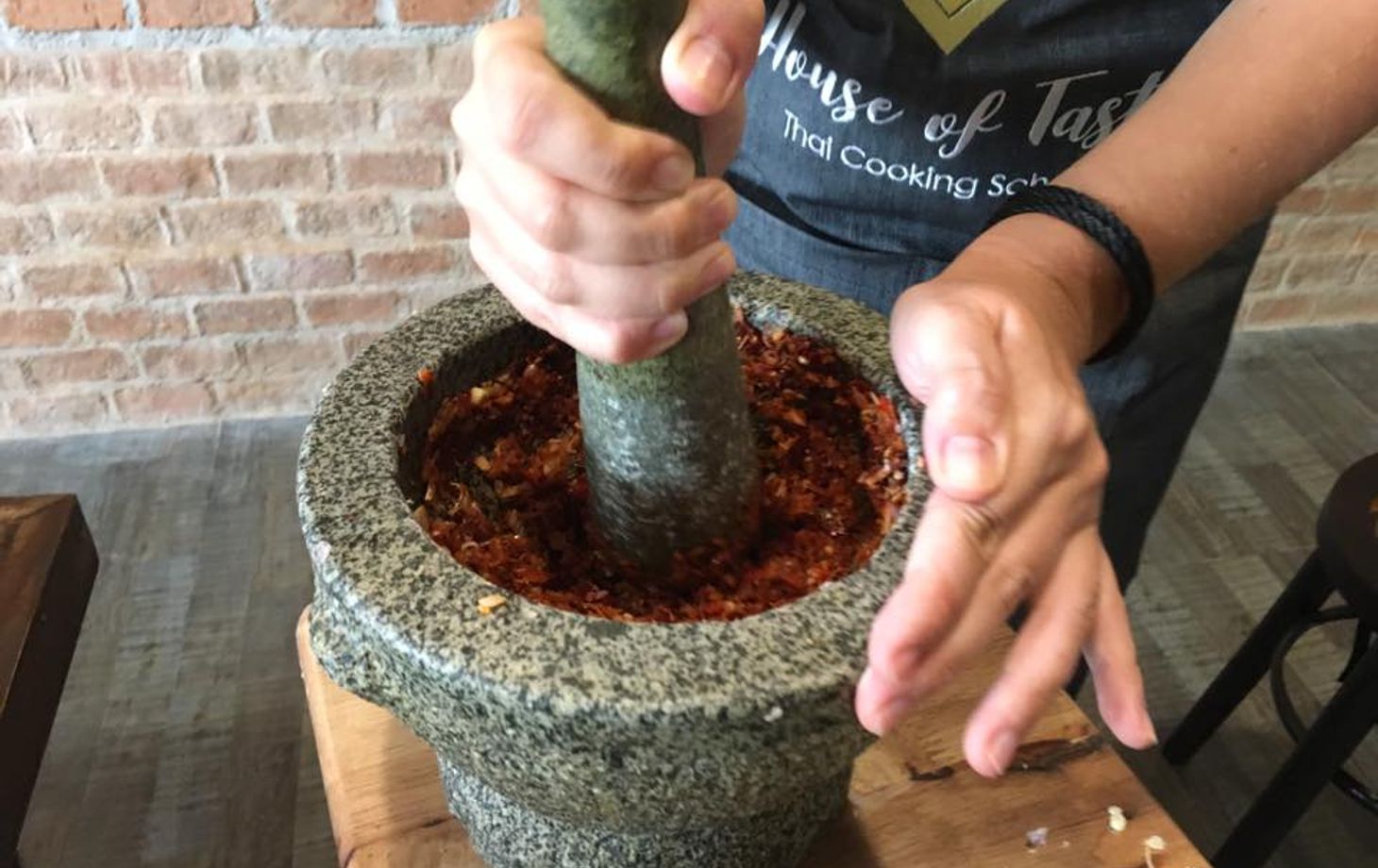 Hands-on Authentic Thai Cooking Class at House of Taste Silom with Morning Market Tour