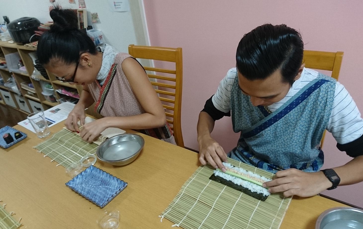 Hands-on Experience Authentic Sushi Course Dishes