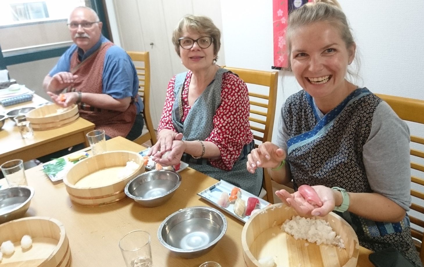 Hands-on Experience Authentic Sushi Course Dishes