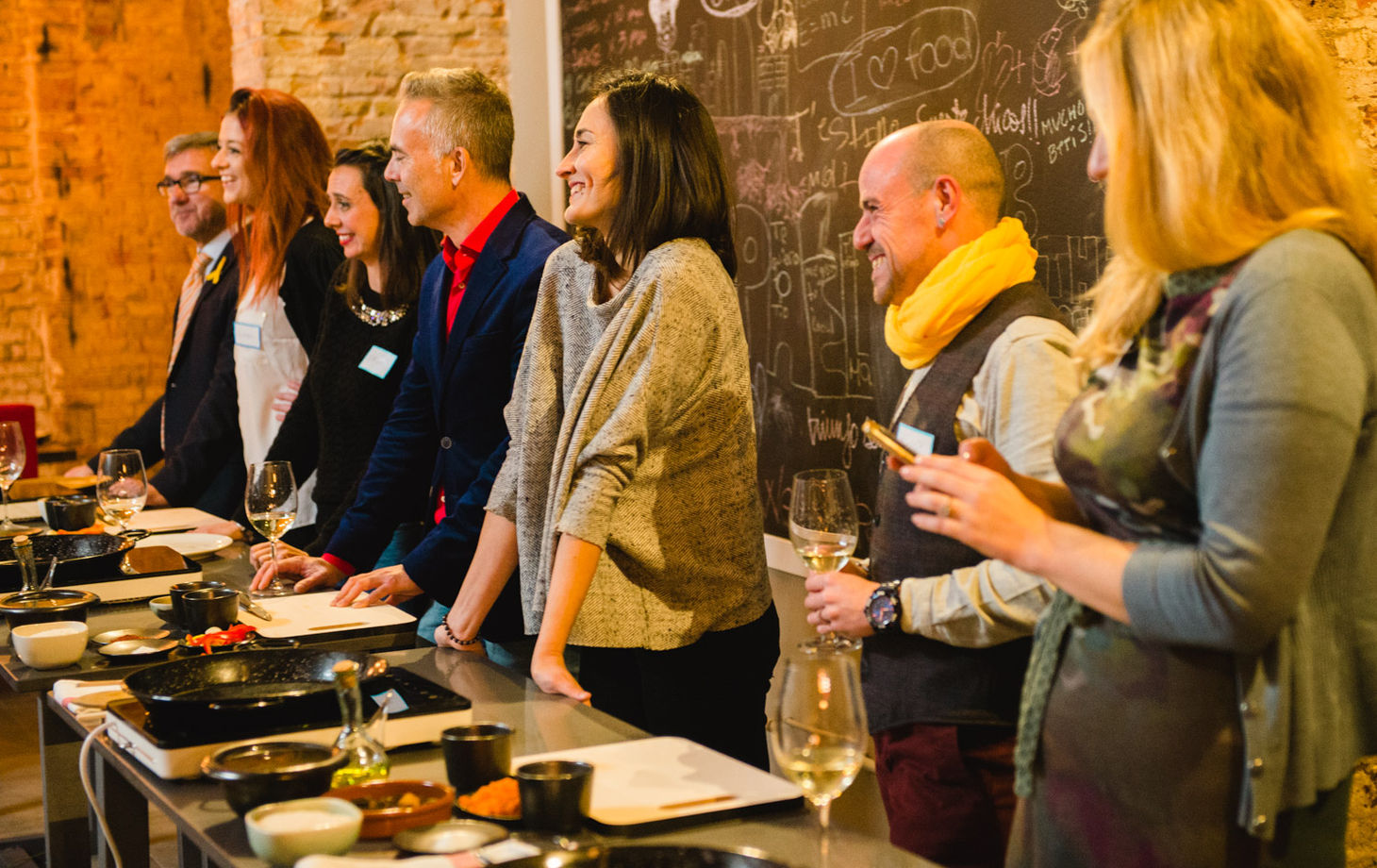 Hands-on Paella Class at The Paella Club Barcelona!