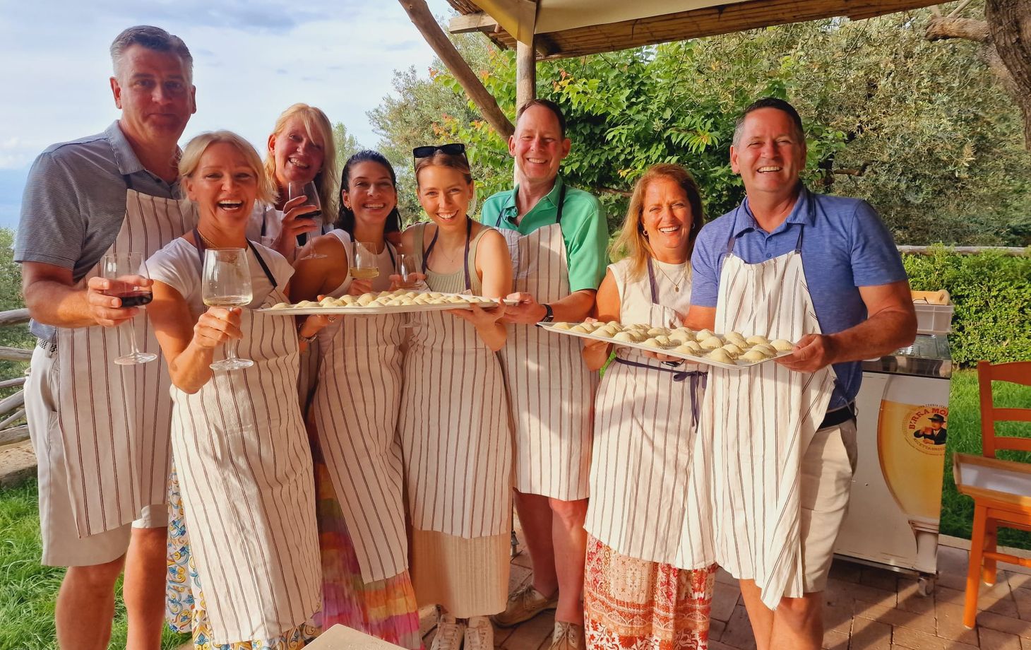 Hands-on Pasta and Pizza Master Class at Villa del Barone on the Sorrento Coast