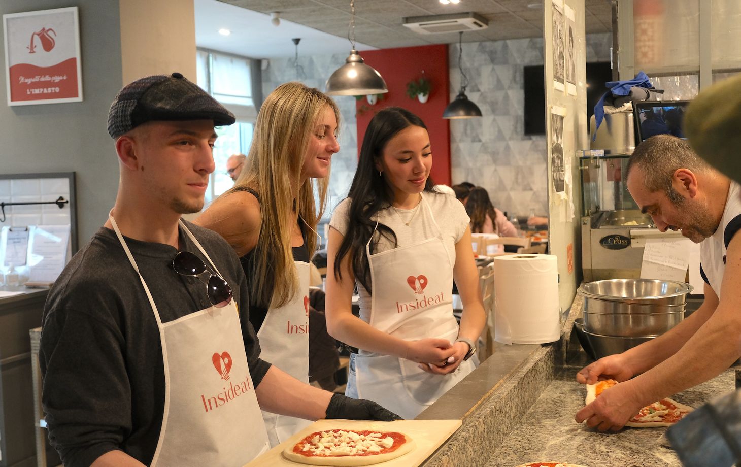 Authentic Pizza Making Class in Rome Near the Vatican