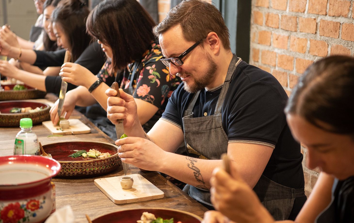 Thailändischer Kochkurs zum Mitmachen & Markttour in Sukhumvit – Pizza