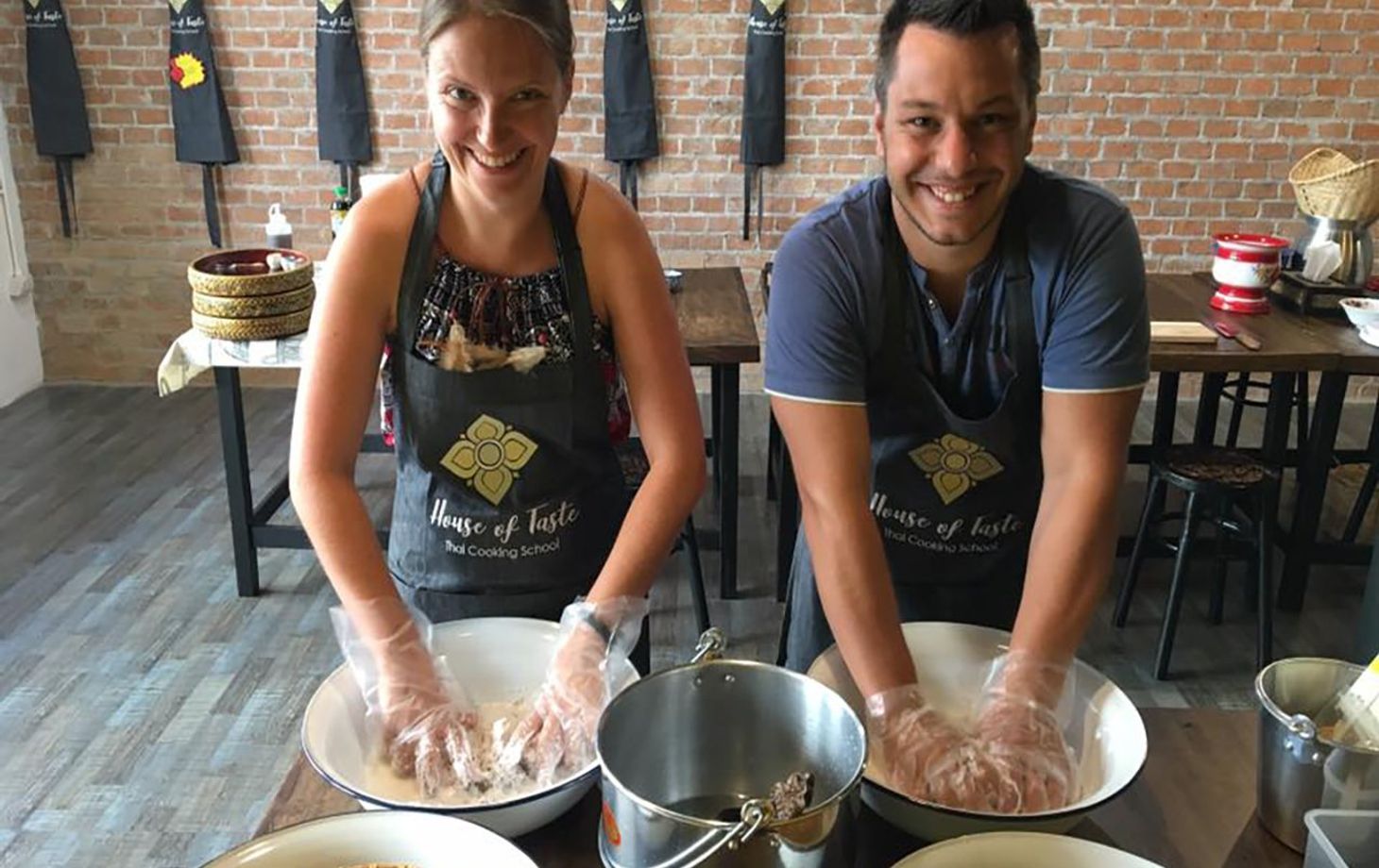 Thailändischer Kochkurs zum Mitmachen & Markttour in Sukhumvit – Pizza