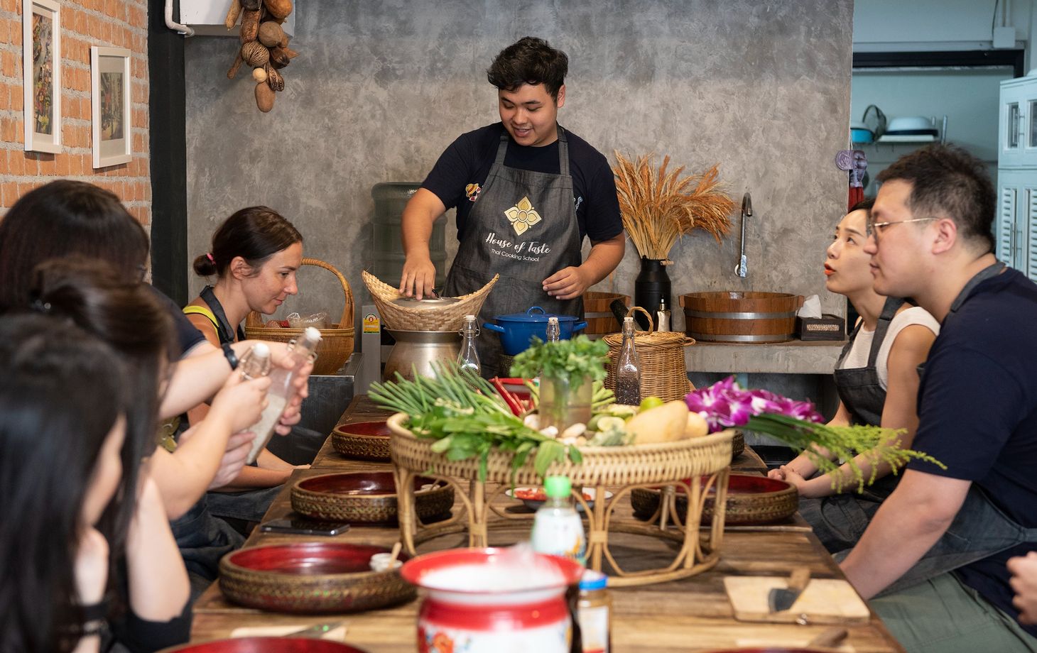 Thailändischer Kochkurs zum Mitmachen & Markttour in Sukhumvit – Pizza