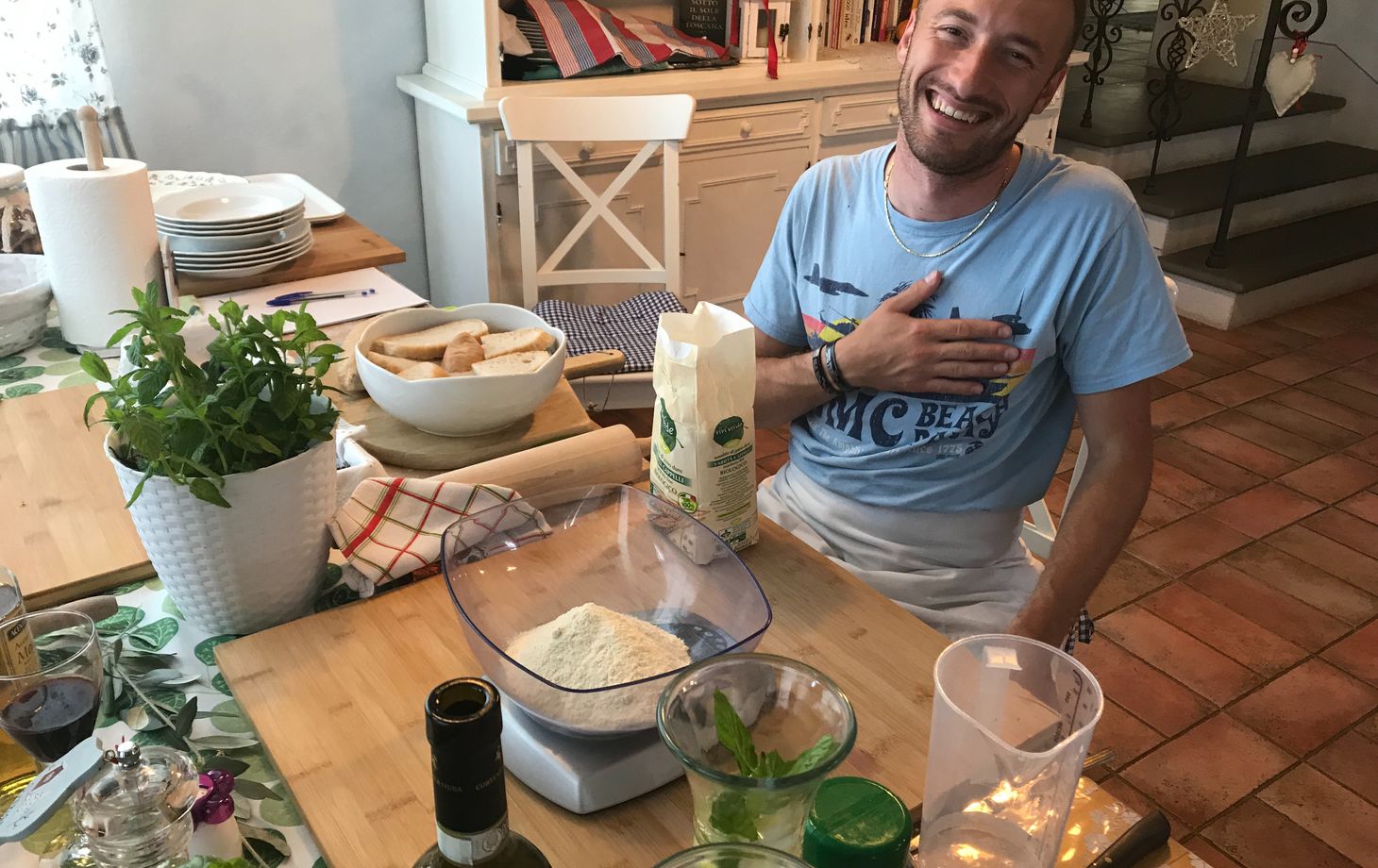 Learn Authentic Tuscan Cooking in a Family Kitchen with Centuries-Old Recipes & Local Wine